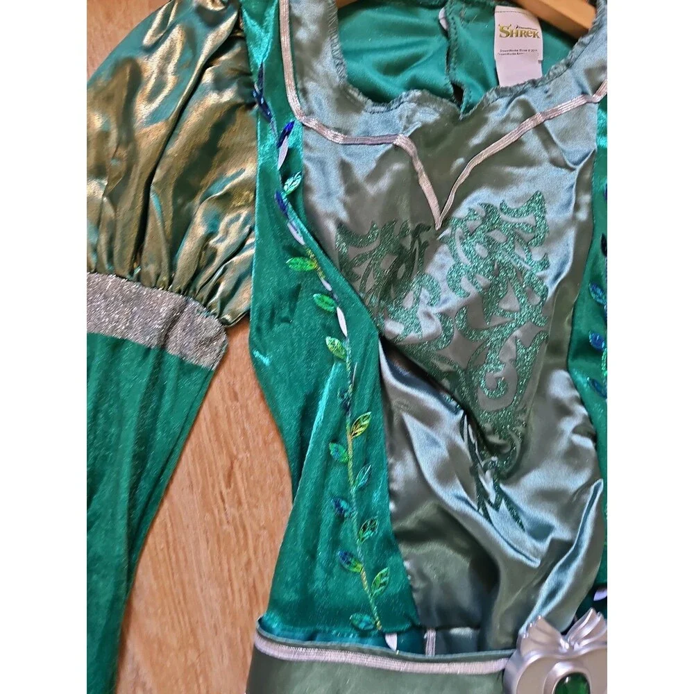 Shrek - Princess  Fiona Deluxe Costume Child Medium 10-12.